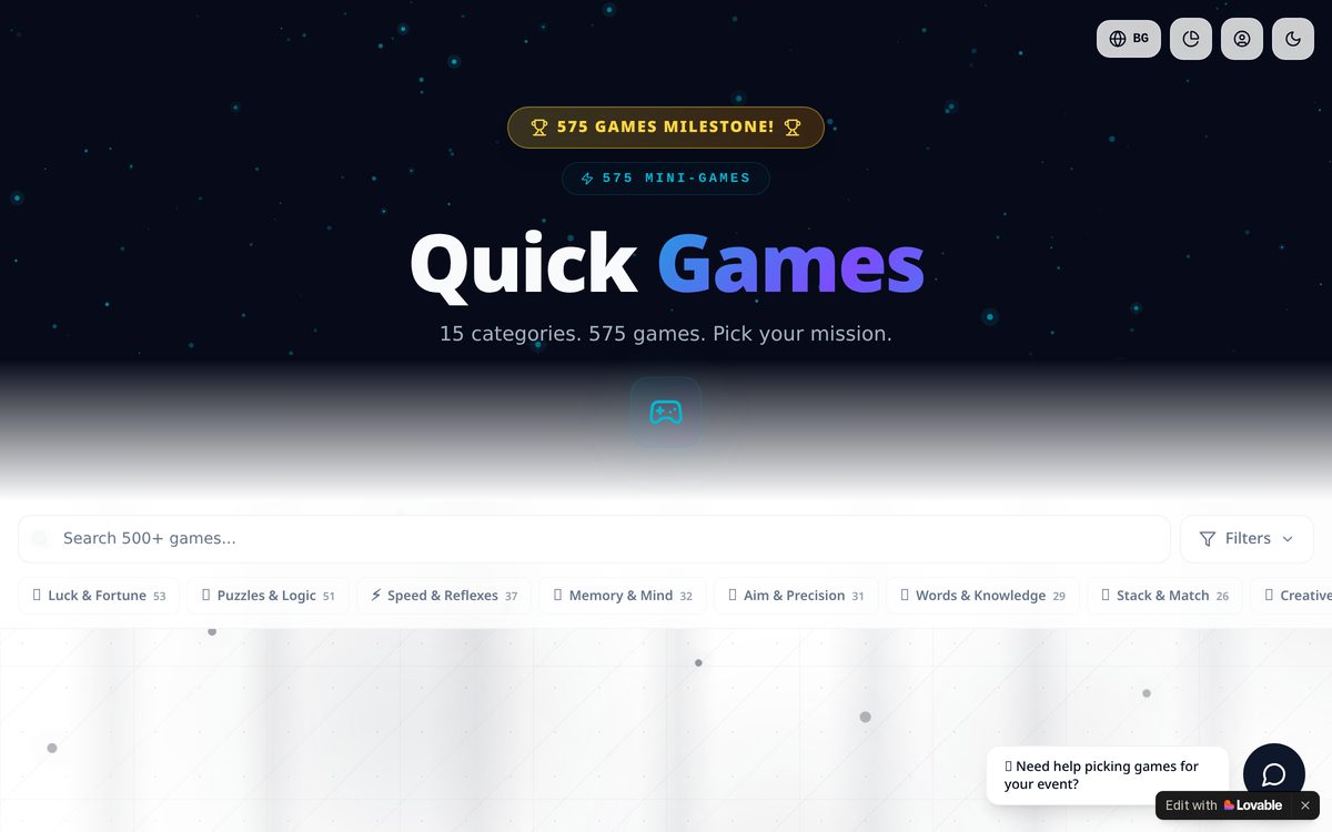 Express Mini-Games