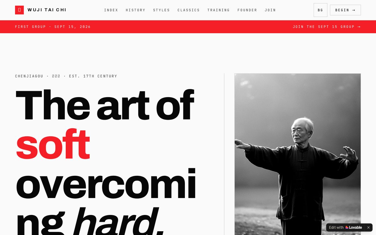 Tai Chi Heritage